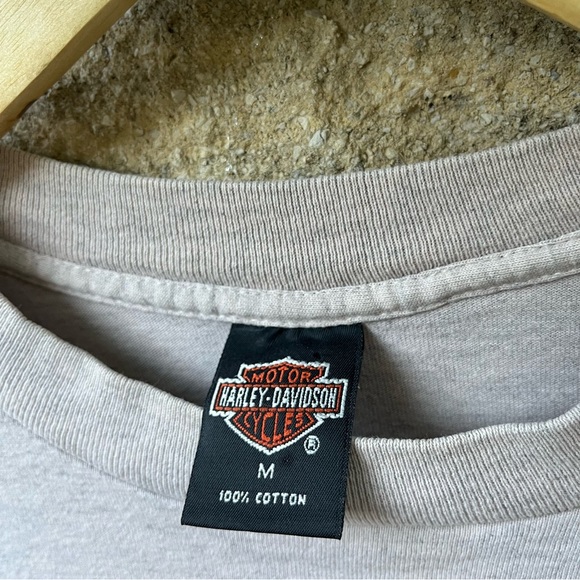 Vintage 1995 Harley Davidson Long Sleeve Shirt, Size Medium - Picture 8 of 10